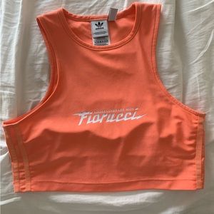 URBAN OUTFITTERS ADIDAS FIORUCCI CROP TANK TOP